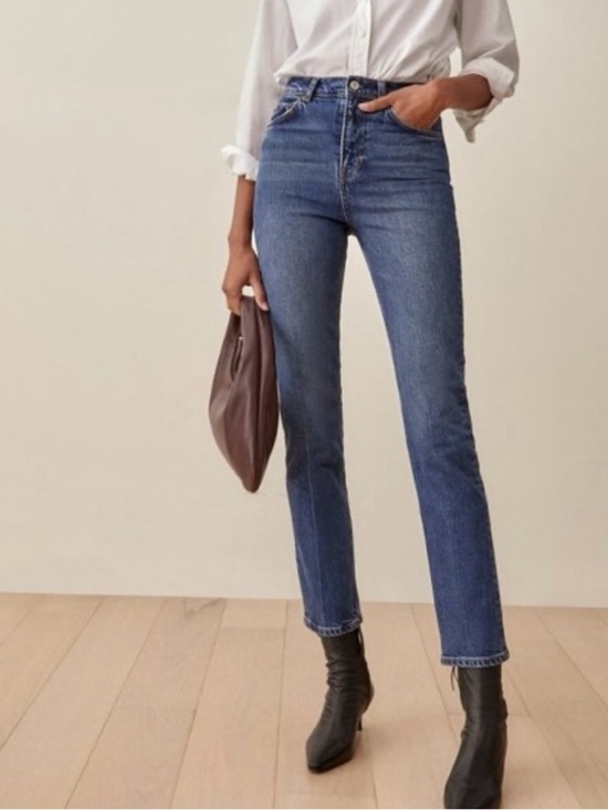 Everlane Denim - Everlane Women's Slim Fit Blue Jeans
